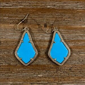 Kendra Scott Turquoise Statement Earrings